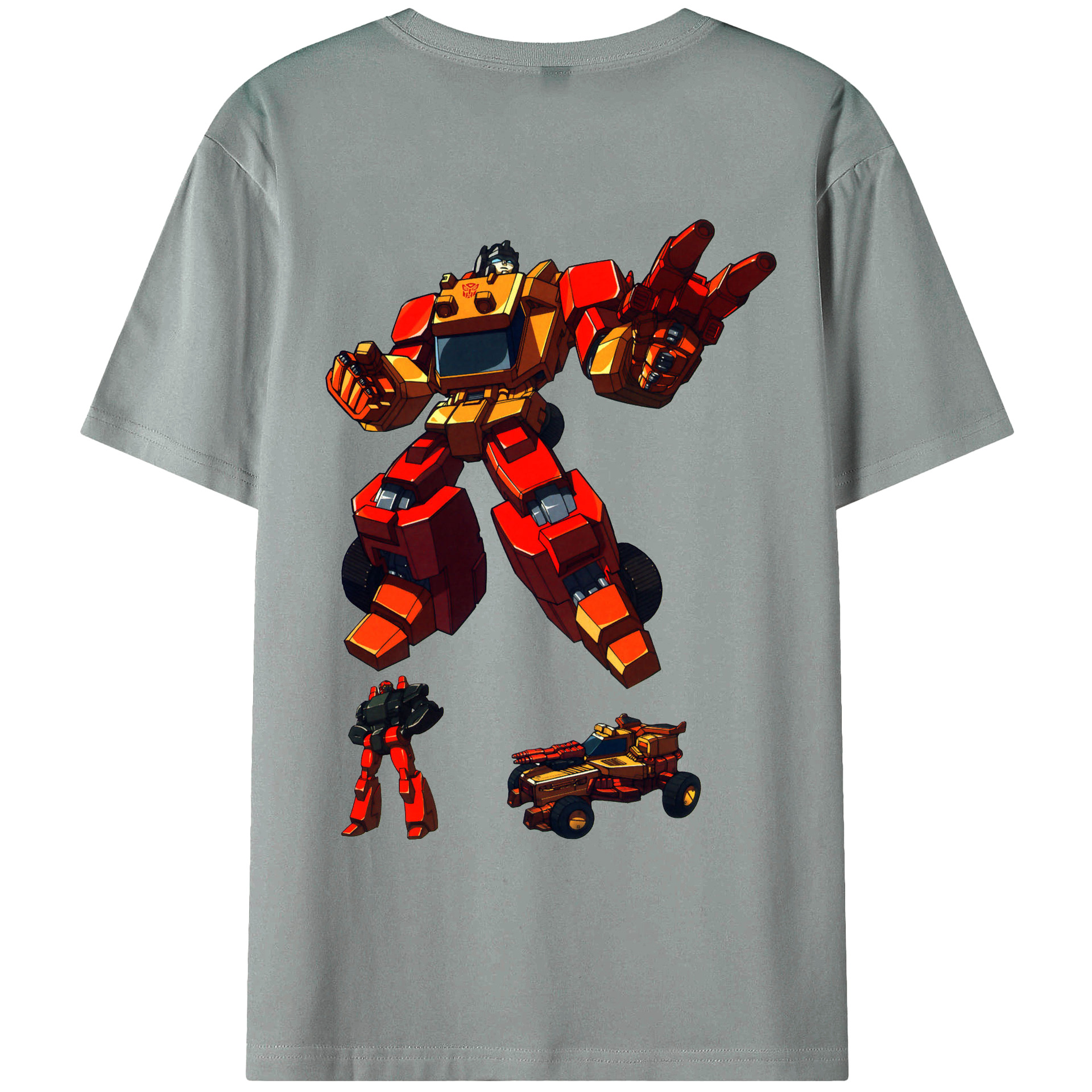 （画像用）  綿100％ メンズ半袖Tシャツ（バックプリント） 通気性